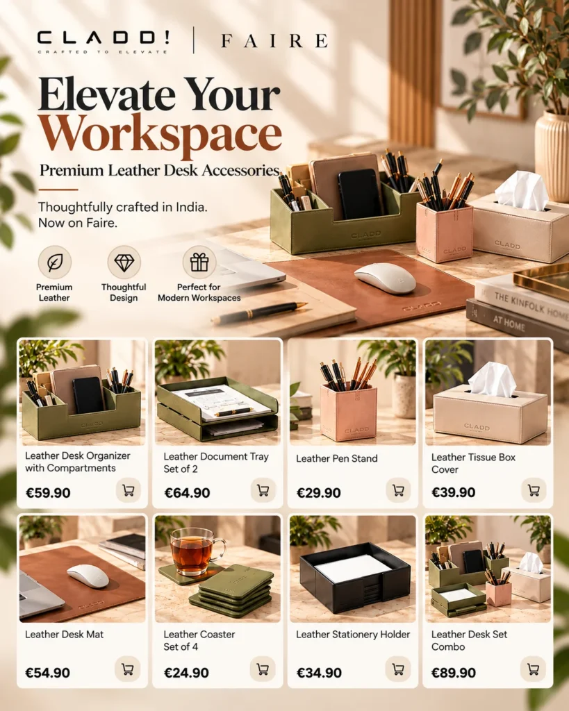 CLADD Leather Workspace Collection mobile